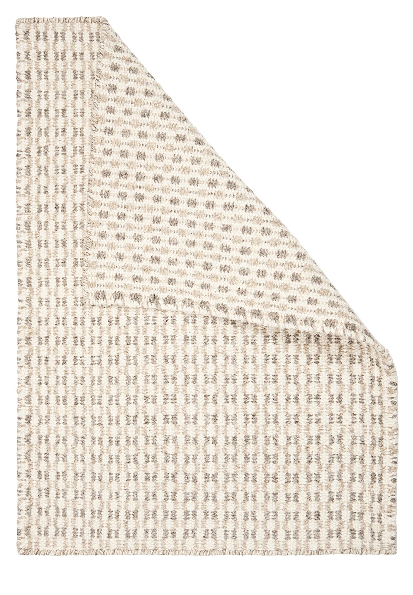 Coopworth Natural Wool Woven Rug - Hook & Loom
