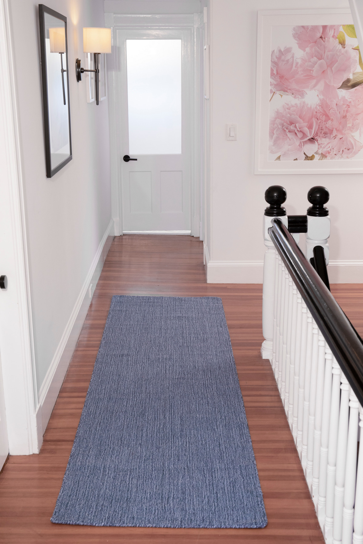Country Blues Loom-Hooked Eco Cotton Rug - Hook & Loom Country Blues Loom-Hooked Eco Cotton Rug - Hook & Loom